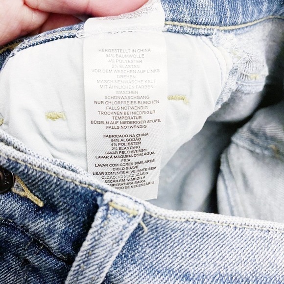 Current Elliott Bootcut Denim Vintage Wash Denim Jeans SZ25 - Picture 2 of 9